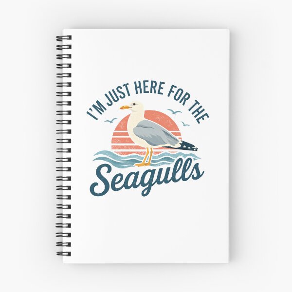 Item preview, I'm Just Here For The Seagulls designed and sold by wansilastomi.