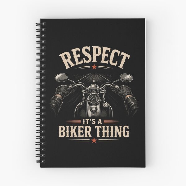 Item preview, Respect It's A Biker Thing – First Person Motorcycle Rider Vintage Design designed and sold by MargaretaArt.