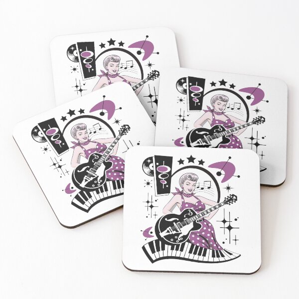 Item preview, Rockabilly Style Vintage 50s Sock Hop Retro Rock and Roll Party designed and sold by MemphisCenter.