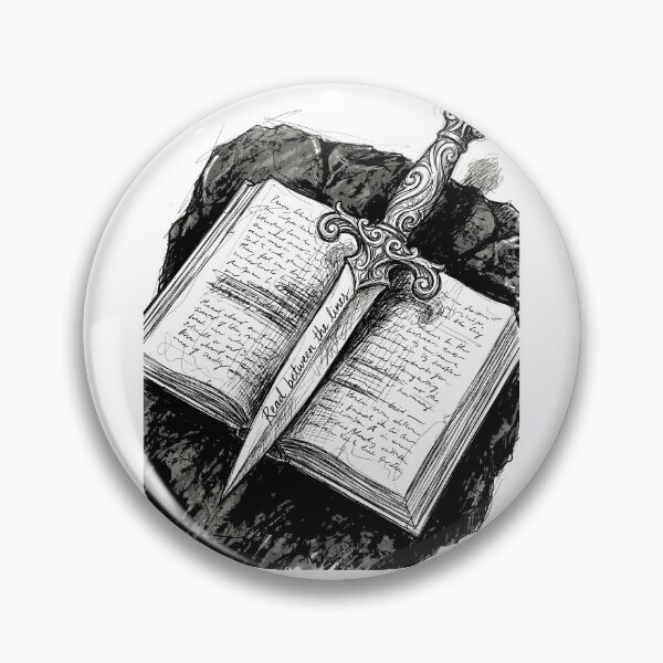 Item preview, Dagger Page Marker - Dark Romance designed and sold by bapupa.