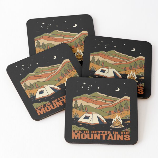 Item preview, Life Is Better In The Mountains. designed and sold by EunsooLee.