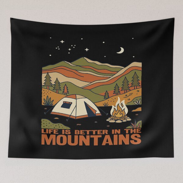 Item preview, Life Is Better In The Mountains. designed and sold by EunsooLee.