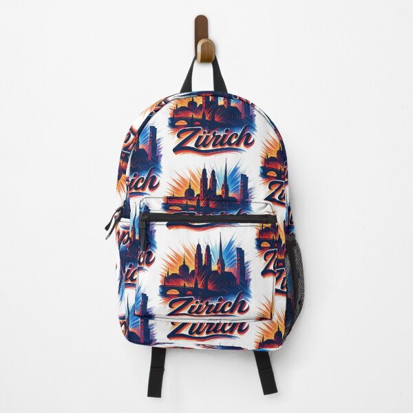 Item preview, Zurich Skyline – Modern Epic Silhouette designed and sold by Pineapple-Tree.