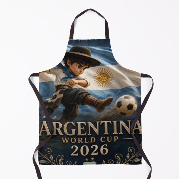 Artikelvorschau, Argentinien Weltmeisterschaft 2026 entworfen und verkauft von Kirrindy Designs.