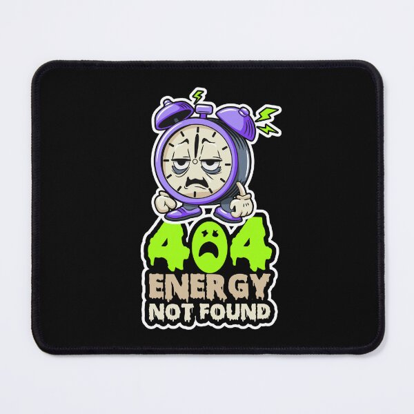 Item preview, 404 Energy Not Found Alarm Clock designed and sold by Marvin4321.