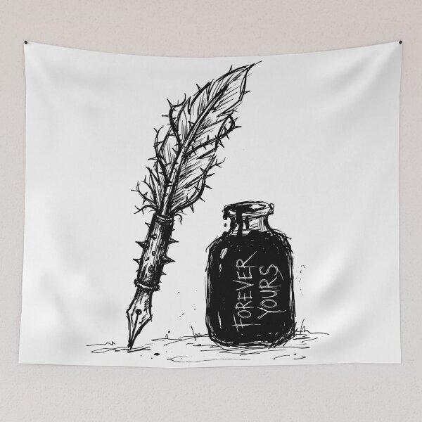 Item preview, Thorned Quill Oath - Dark Romance designed and sold by bapupa.