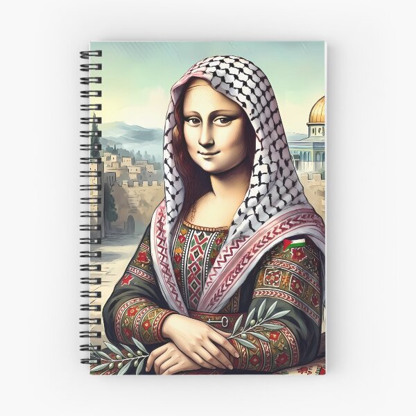 Item preview, Palestinian Mona lisa designed and sold by Mo5tar.