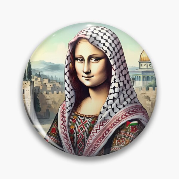 Item preview, Palestinian Mona lisa designed and sold by Mo5tar.