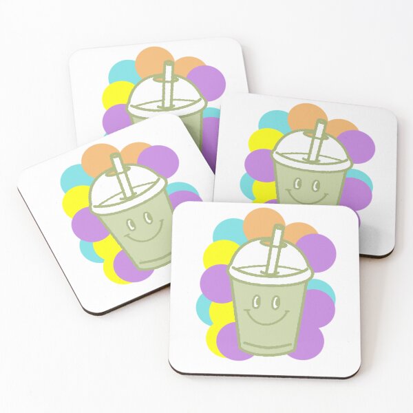Item preview, Matcha Boba Kawaii Pastel Circles designed and sold by AstronautMerch.