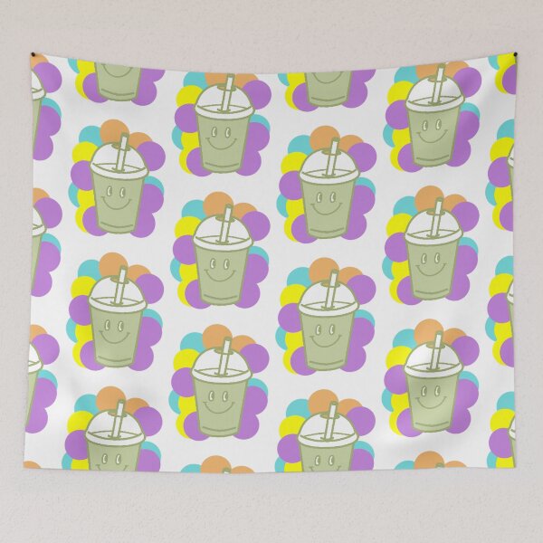 Item preview, Matcha Boba Kawaii Pastel Circles designed and sold by AstronautMerch.