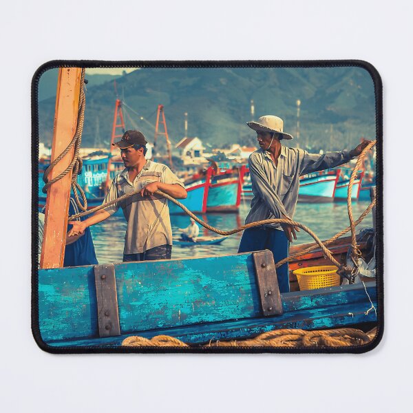 Item preview, Fishermen Prepare To Disembark designed and sold by Nojrodr.