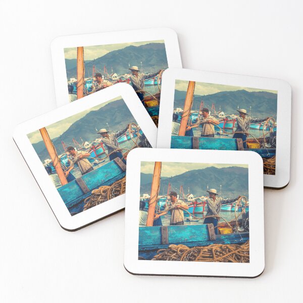 Item preview, Fishermen Prepare To Disembark designed and sold by Nojrodr.