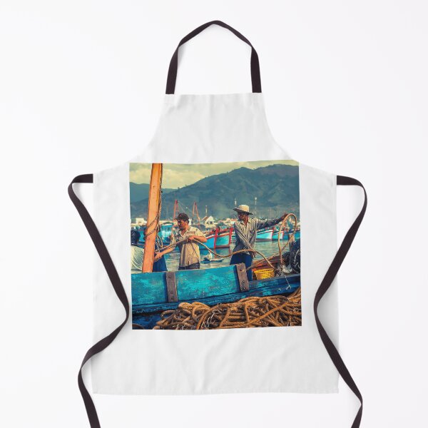 Item preview, Fishermen Prepare To Disembark designed and sold by Nojrodr.