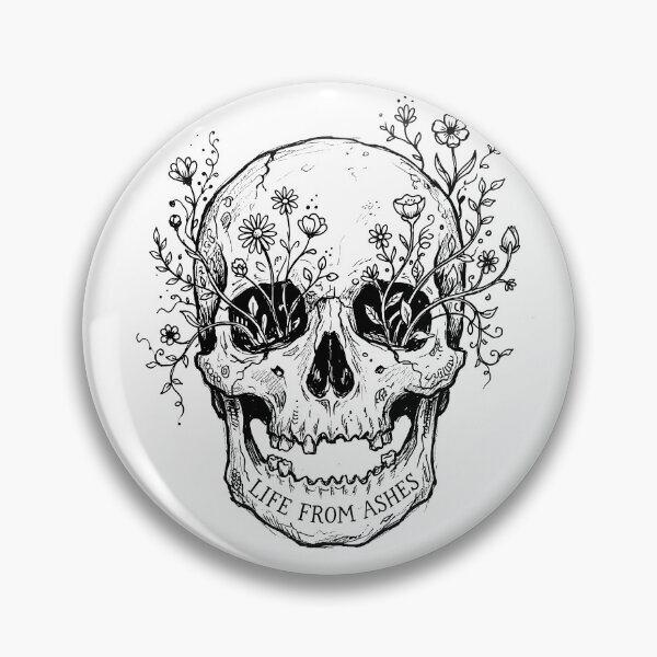 Item preview, Botanical Skull Sprout - Whimsigoth Aesthetic designed and sold by bapupa.