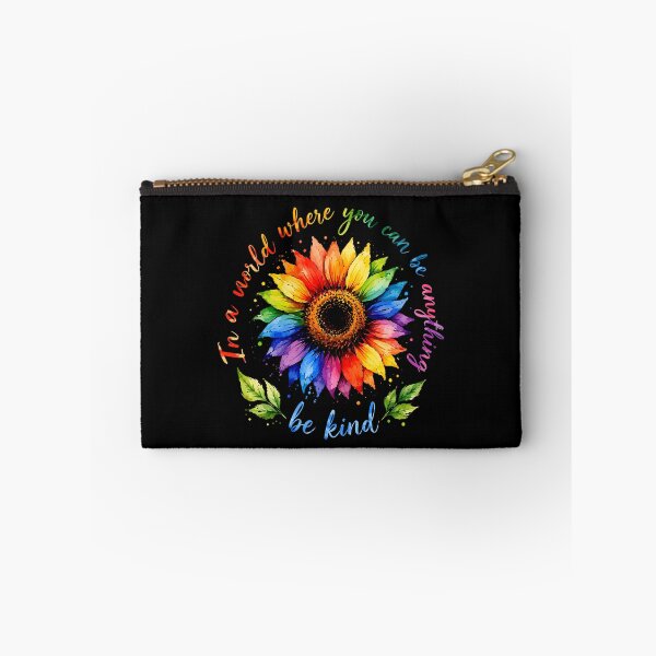 Item preview, Colourful Sunflower Be Kind LGBTQ Pride designed and sold by wansilastomi.