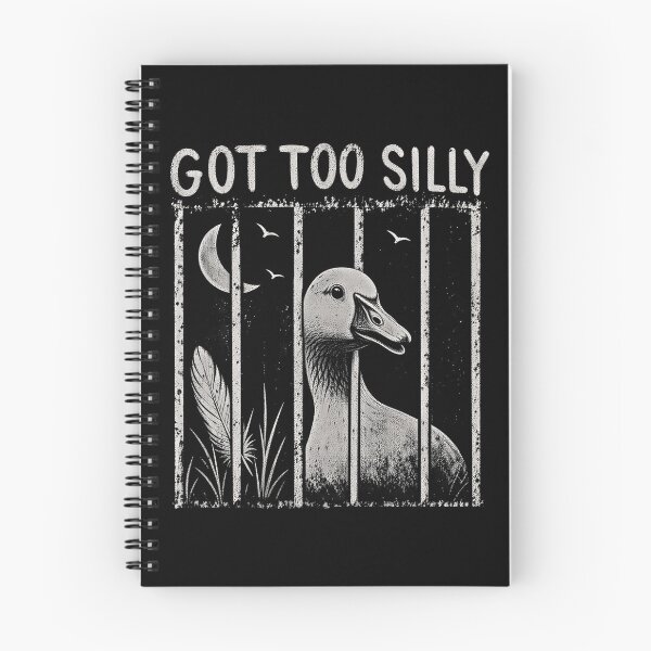 Item preview, Funny Jail Goose Meme Got Too Silly designed and sold by Blok45.