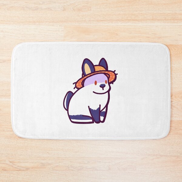 Item preview, Mona the Bunny Wearing A Straw Hat – Cute Kawaii-Inspired Design designed and sold by dittoon.