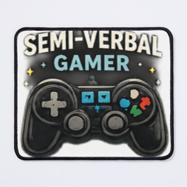 Item preview, Semi-Verbal Gamer - Neurodivergent Gaming Controller designed and sold by GUINewAlex.