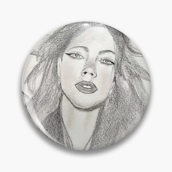 Item preview, Tini Stoessel Pencil Portrait Drawing  designed and sold by Elenarte7.