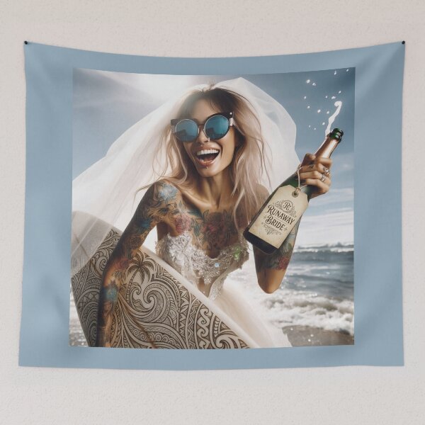 Item preview, Rocker Bride Punk Surf designed and sold by Voodoo Store Paranormal Collections.