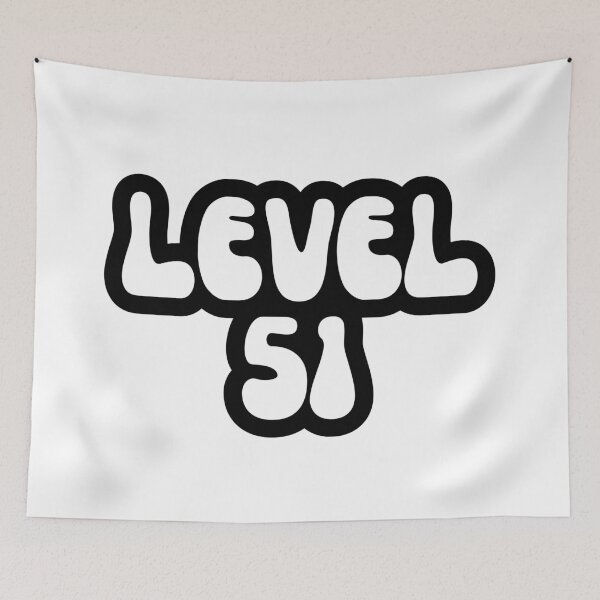 Item preview, Level 51 Gamer Typography Design designed and sold by variant designer.