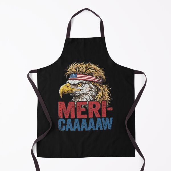 Item preview, Mericaaw Funny Bald Eagle Mullet 4th Of July Retro Meme designed and sold by AdyKurniawan.