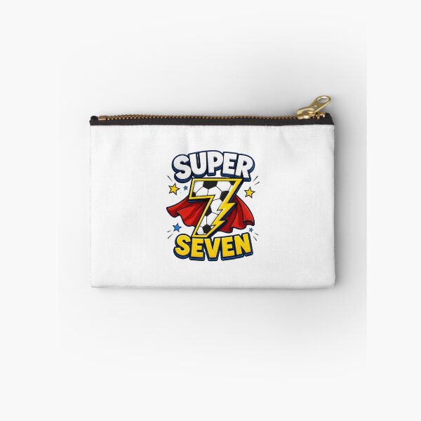 Item preview, Super Seven 7th Birthday Soccer Superhero Boy designed and sold by Seculinator.
