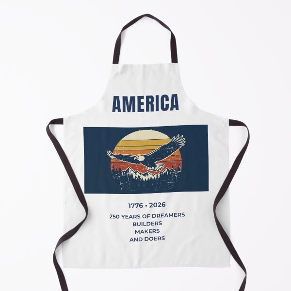 Item preview, America 250 Retro Sunset Eagle | 1776–2026 USA 250th Anniversary designed and sold by PatrioticPrints250.