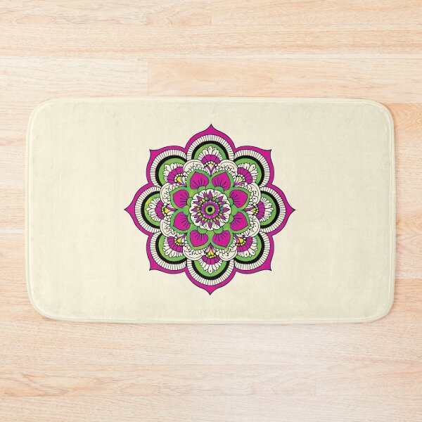 Item preview, Folk Mandala designed and sold by CharlottePlaceArt.