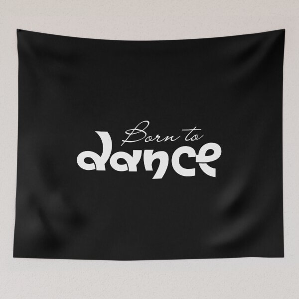 Item preview, Born To Dance Minimalist Typography Dance Lover Gift designed and sold by Artycom.