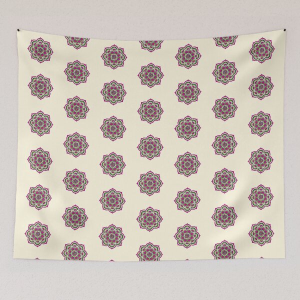 Item preview, Folk Mandala designed and sold by CharlottePlaceArt.