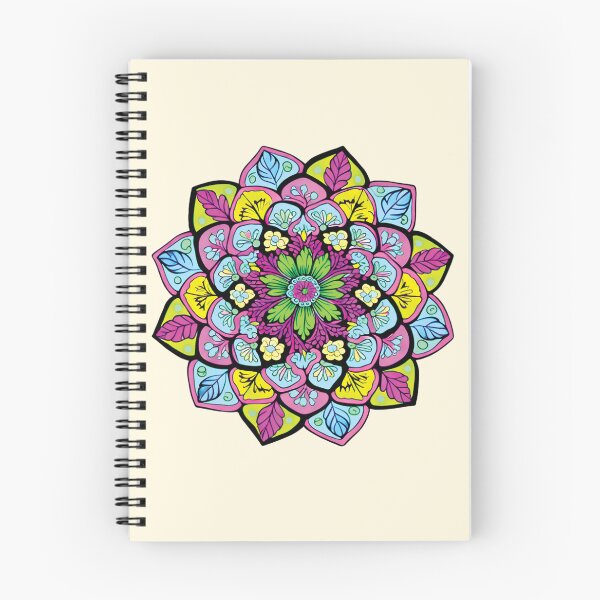 Item preview, Folk Mandala designed and sold by CharlottePlaceArt.