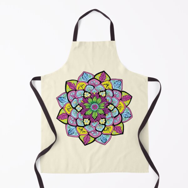 Item preview, Folk Mandala designed and sold by CharlottePlaceArt.