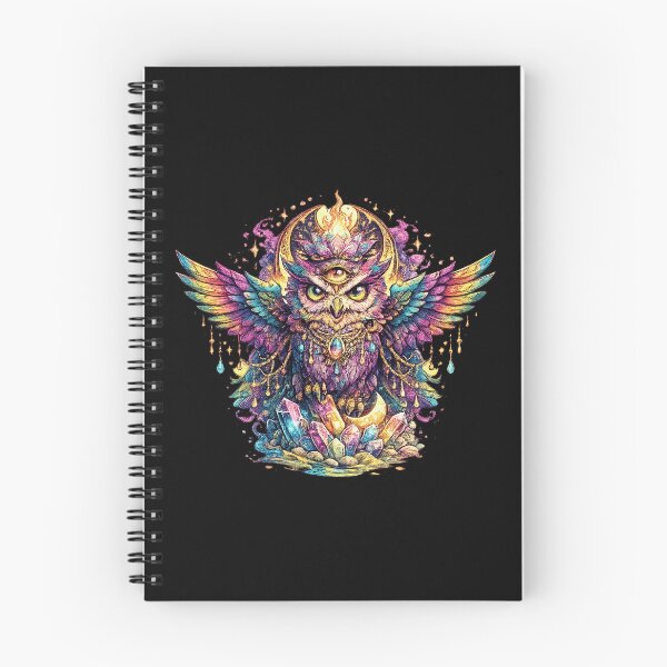 Item preview, Mysticeye Crystal Oracle Owl designed and sold by KellyCottama.