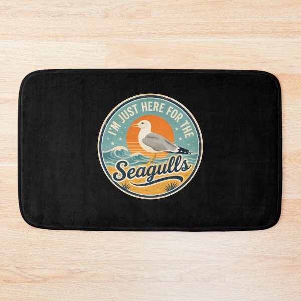Item preview, Vintage I'm Just Here For The Seagulls Seaside designed and sold by wansilastomi.