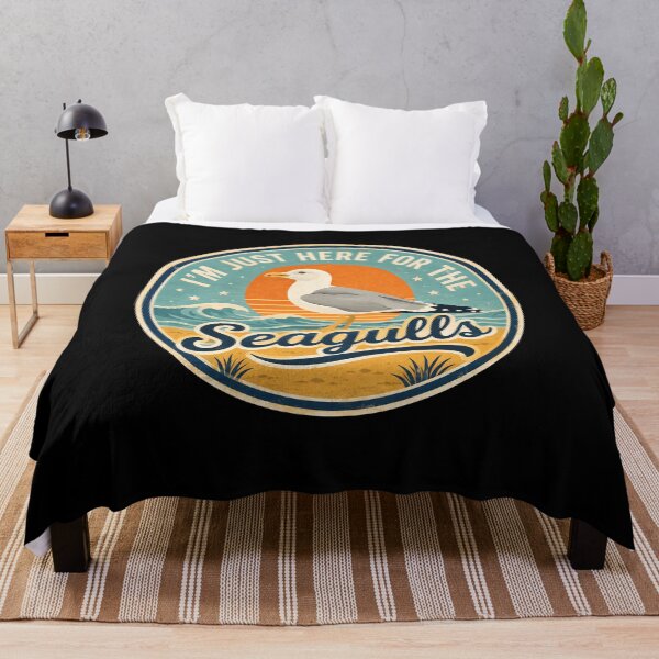 Item preview, Vintage I'm Just Here For The Seagulls Seaside designed and sold by wansilastomi.