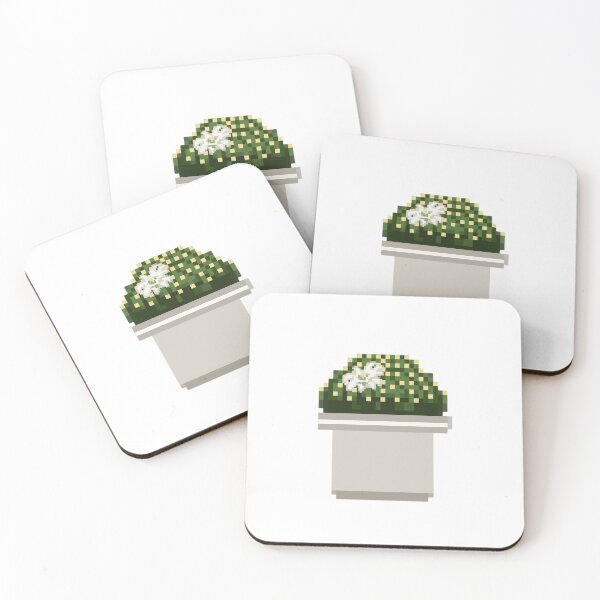 Item preview, pixel art tree vector illustration, ART PIXEL CACTUS Mammillaria designed and sold by Gtstwentyoneart.