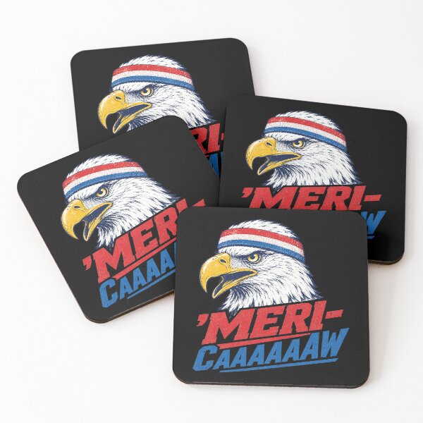 Item preview, Funny Eagle Meri-caaaaaw, Funny 4th of July designed and sold by sparkfavs.