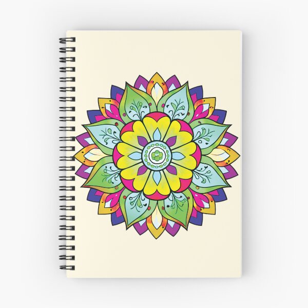 Item preview, Folk Mandala designed and sold by CharlottePlaceArt.