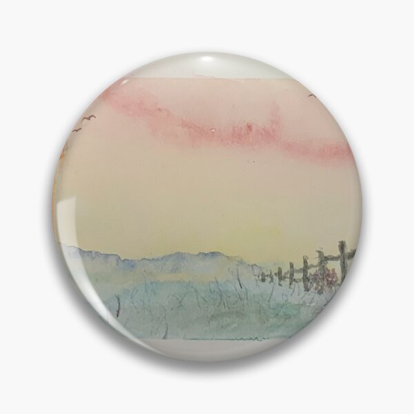 Item preview, Simple Watercolour Landscape with Coyote. designed and sold by Dwyte2U2.