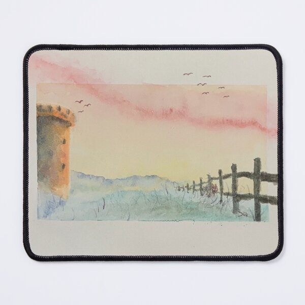 Item preview, Simple Watercolour Landscape with Coyote. designed and sold by Dwyte2U2.