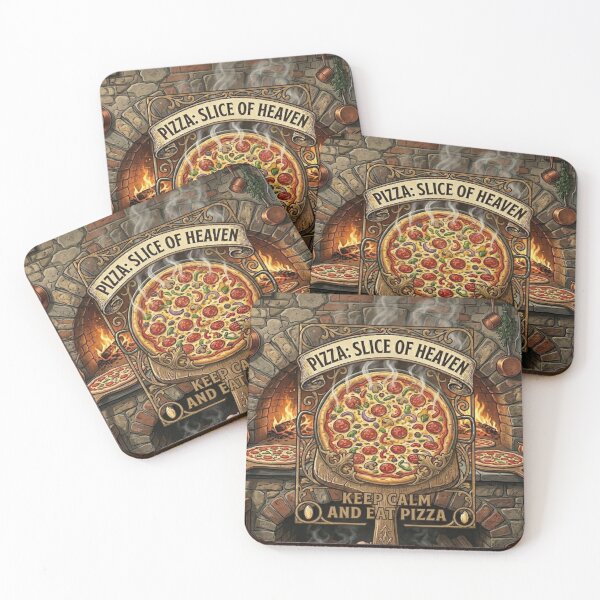 Item preview, Pizza: Slice of Heaven - Rustic Wood-Fired Oven Art designed and sold by Csaba1983.