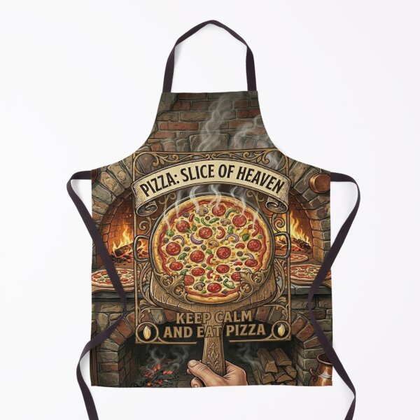 Item preview, Pizza: Slice of Heaven - Rustic Wood-Fired Oven Art designed and sold by Csaba1983.