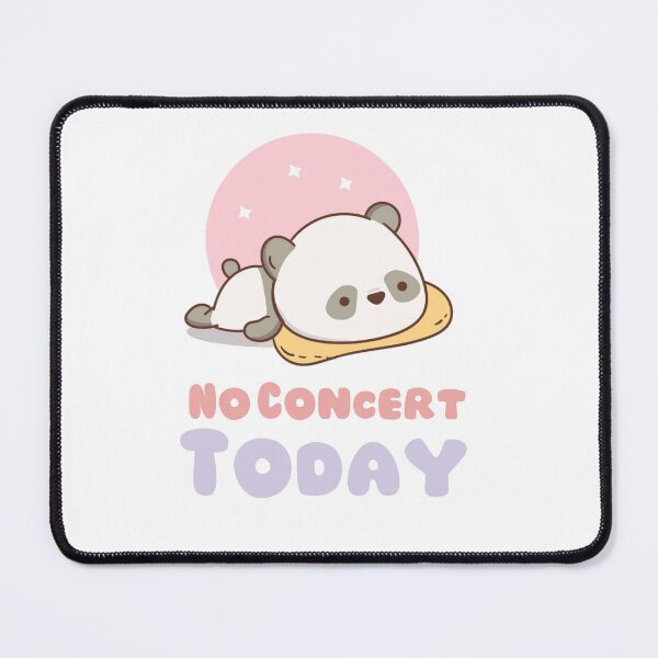 Item preview, No Concert Today Cute Panda Introvert Music Lover Design designed and sold by luckyhue.