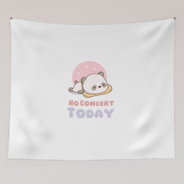 Item preview, No Concert Today Cute Panda Introvert Music Lover Design designed and sold by luckyhue.