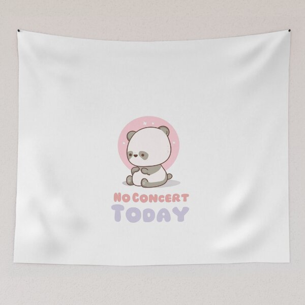Item preview, No Concert Today Cute Panda Introvert Music Lover Design designed and sold by luckyhue.