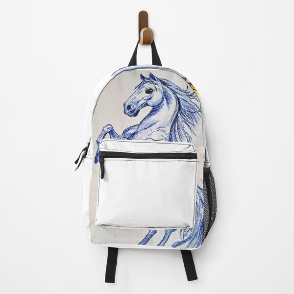 Item preview, Majestic Blue Horse Pencil Drawing designed and sold by Elenarte7.
