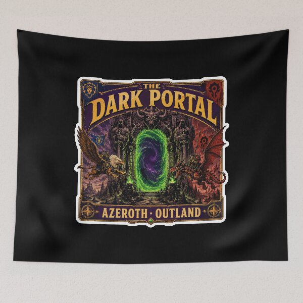Item preview, Straight Outta Azeroth designed and sold by soondoock.