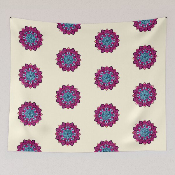 Item preview, Folk Mandala designed and sold by CharlottePlaceArt.
