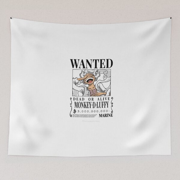Item preview, one piece luffy wanted designed and sold by rythnazorsylli.